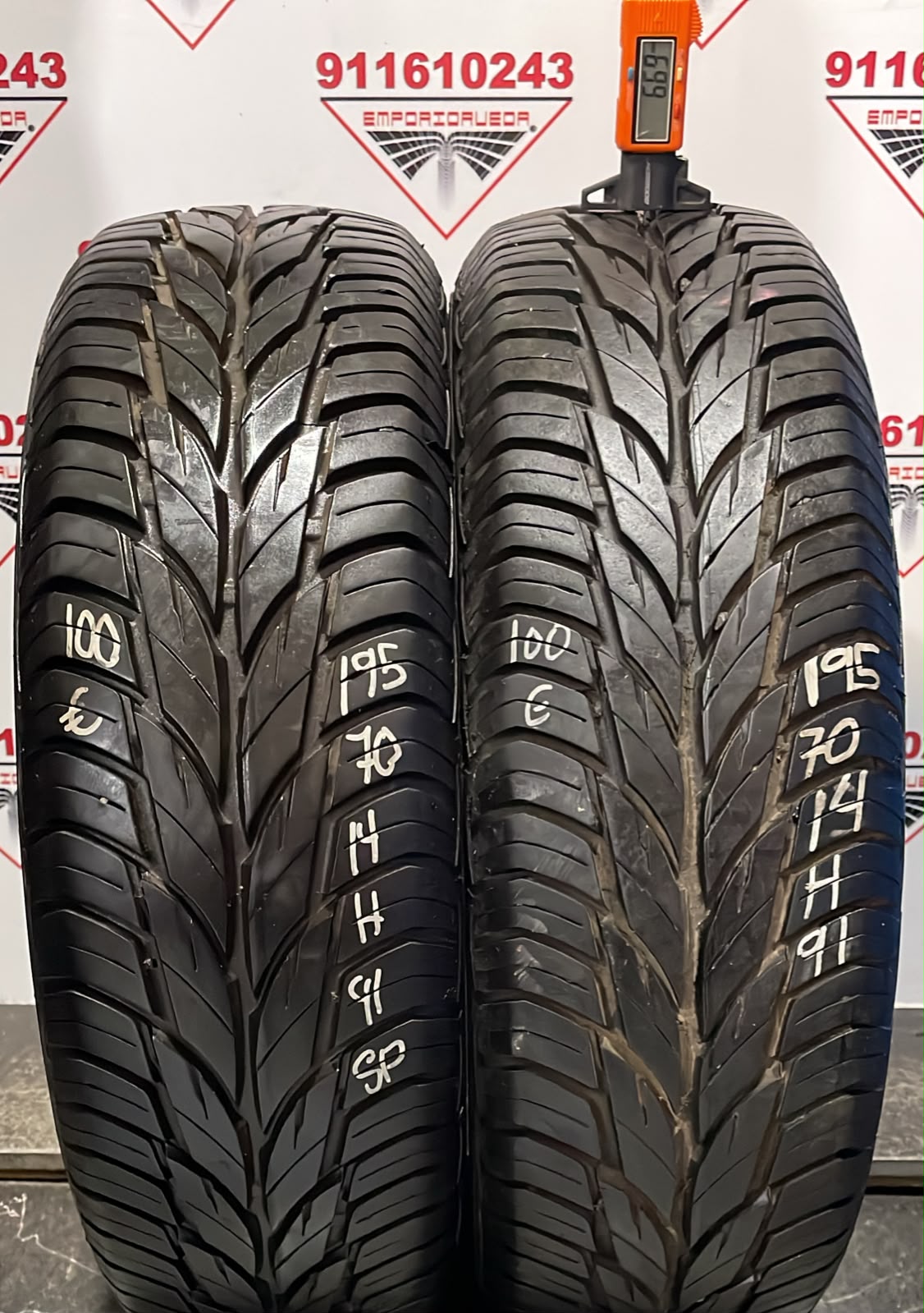 UNIROYAL RAINEXPERT USADO  195/70 R14 91 H